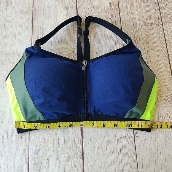 Victoria's Secret Knockout colorblock front closure sports bra 36D - Picture 8 of 9